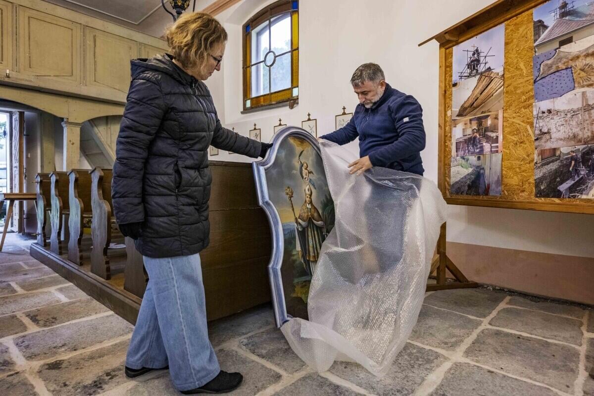 Obraz sv. Vojtěcha, foto: Artur Irma